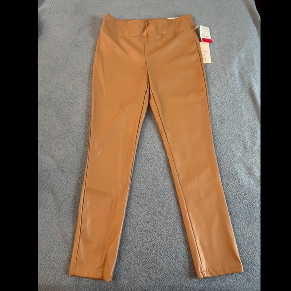 Marshall’s finds C by one brand, made in Canada, size (M), faux leather leggings - Picture 2 of 4